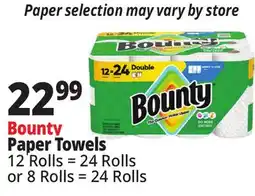 Ocean State Job Lot Bounty Paper Towels offer
