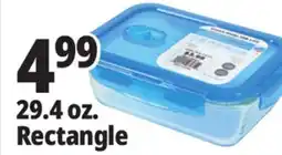 Ocean State Job Lot 29.4 oz. Rectangle Glass Food Storage offer