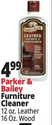 Ocean State Job Lot Parker & Bailey Furniture Cleaner offer