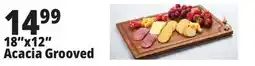 Ocean State Job Lot Smith & Callahan Oiled Acacia Cutting Board with Grooved Edge offer