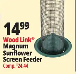Ocean State Job Lot WoodLink Magnum Black Oil Sunflower Bird Feeder offer