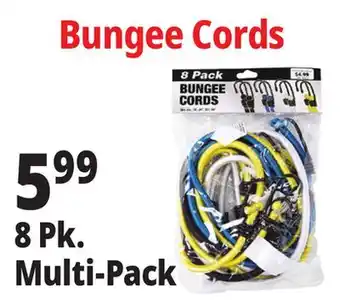 Ocean State Job Lot Assorted Bungee Cords 8 Piece offer