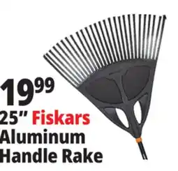 Ocean State Job Lot 25 Fiskars Aluminum Handle Rake offer