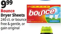 Ocean State Job Lot Bounce Free & Gentle Dryer Sheets 240 Count offer