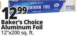 Ocean State Job Lot Baker's Choice Premium Quality Aluminum Foil Jumbo Roll 200' offer