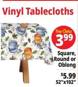 Ocean State Job Lot Tablecloths offer
