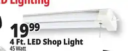Ocean State Job Lot 45W LED Shop Light 4' offer