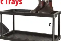 Ocean State Job Lot 2-Tier Boot Trays offer