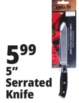 Ocean State Job Lot Santa Fe Professional Grade 5-Inch Serrated Utility Knife offer