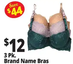 Ocean State Job Lot 3 Pk. Brand Name Bras offer