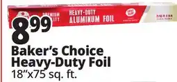 Ocean State Job Lot Baker's Choice Heavy-Duty Foil offer