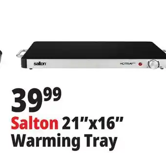 Ocean State Job Lot Salton 21x16 Warming Tray offer