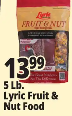 Ocean State Job Lot Lyric Fruit and Nut High Energy Wild Bird Food Mix 5 lbs offer