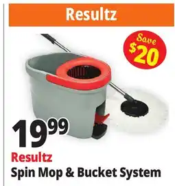 Ocean State Job Lot Spin Mop & Bucket System offer