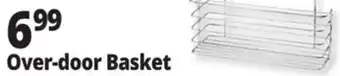 Ocean State Job Lot Over the Cabinet Door Chrome Basket offer