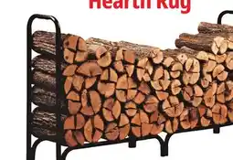 Ocean State Job Lot Outdoor Firewood Log Rack 8' offer