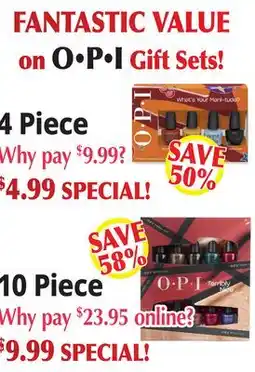 Ocean State Job Lot O.P.I. Gift Sets! offer