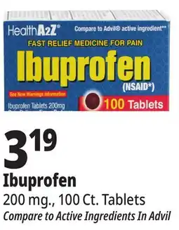 Ocean State Job Lot Ibuprofen 200 mg Tablets 100 Count offer