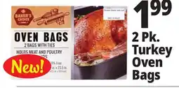 Ocean State Job Lot Bakers Choice Oven Bags 2 ct offer