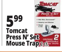 Ocean State Job Lot Tomcat Press N' Set Mouse Trap offer