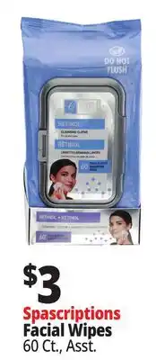 Ocean State Job Lot Global Beauty Care Retinol Cleansing Cloths 60 Count offer