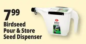 Ocean State Job Lot Birdseed Pour & Store Seed Dispenser offer