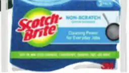 Ocean State Job Lot Scotch-Brite Non-Scratch Scrub Sponges 3 Pack offer