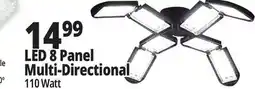 Ocean State Job Lot Bright Living 8-Panel LED Garage Light offer