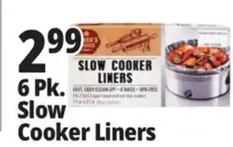 Ocean State Job Lot Baker's Choice Slow Cooker Liners 6 Count offer