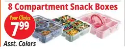 Ocean State Job Lot 8 Compartment Snack Boxes offer