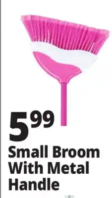 Ocean State Job Lot Standard Angle Broom with Metal Handle offer
