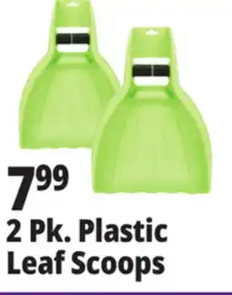 Ocean State Job Lot Plastic Leaf Scoops 2-Count offer