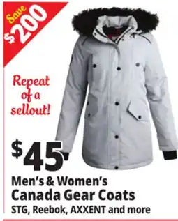 Ocean State Job Lot Men's & Women's Canada Gear Coats offer