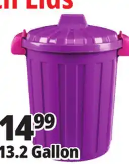 Ocean State Job Lot HemiCasa Medium Oscar Bin with Lid and Handles 25 L offer