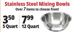 Ocean State Job Lot Stainless Steel Mixing Bowls offer