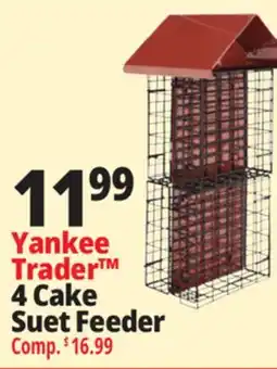 Ocean State Job Lot 4 Suet Cake Bird Feeder Bronze offer
