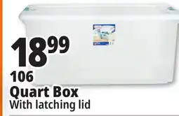 Ocean State Job Lot Sterilite Latch Top Storage Box 106 Qt offer