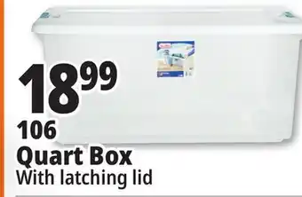 Ocean State Job Lot Sterilite Latch Top Storage Box 106 Qt offer