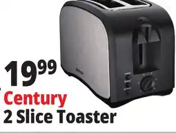 Ocean State Job Lot Century 2 Slice Wide Slot Toaster offer