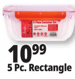Ocean State Job Lot 5 Pc. Rectangle offer
