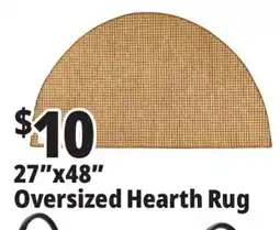 Ocean State Job Lot 27x48 Oversized Hearth Rug offer