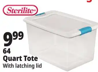 Ocean State Job Lot Sterilite Latch Top Storage Box 64 Qt offer