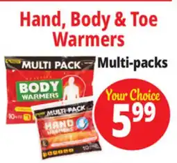 Ocean State Job Lot Hand, Body & Toe Warmers offer