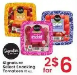 Albertsons Signature Select Snacking Tomatoes offer