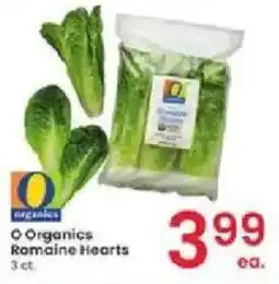Albertsons O Organics Romaine Hearts offer