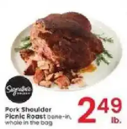 Albertsons Pork shoulder picnic roast offer