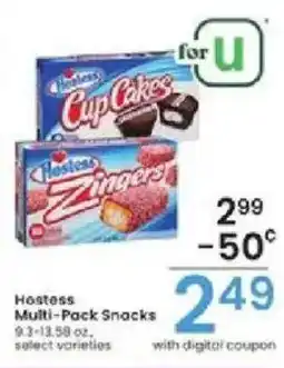 Albertsons Hostess Multi-Pack Snacks offer