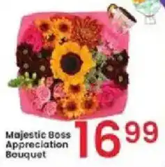Albertsons Majestic Boss Appreciation Bouquet offer