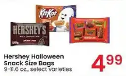 Albertsons Hershey Halloween Snack Size Bags offer