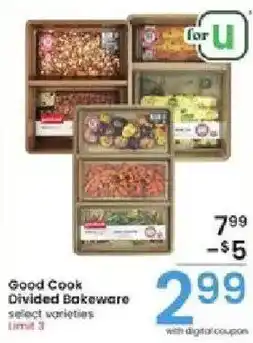 Albertsons Good Cook Divided Bakeware offer